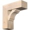 Ekena Millwork Olympic Block Smooth Bracket w/ Offset Brace, Douglas Fir, 7 1/2"W x 20"D x 20"H BKT0806X20X20OLY05SDF - alternate 1